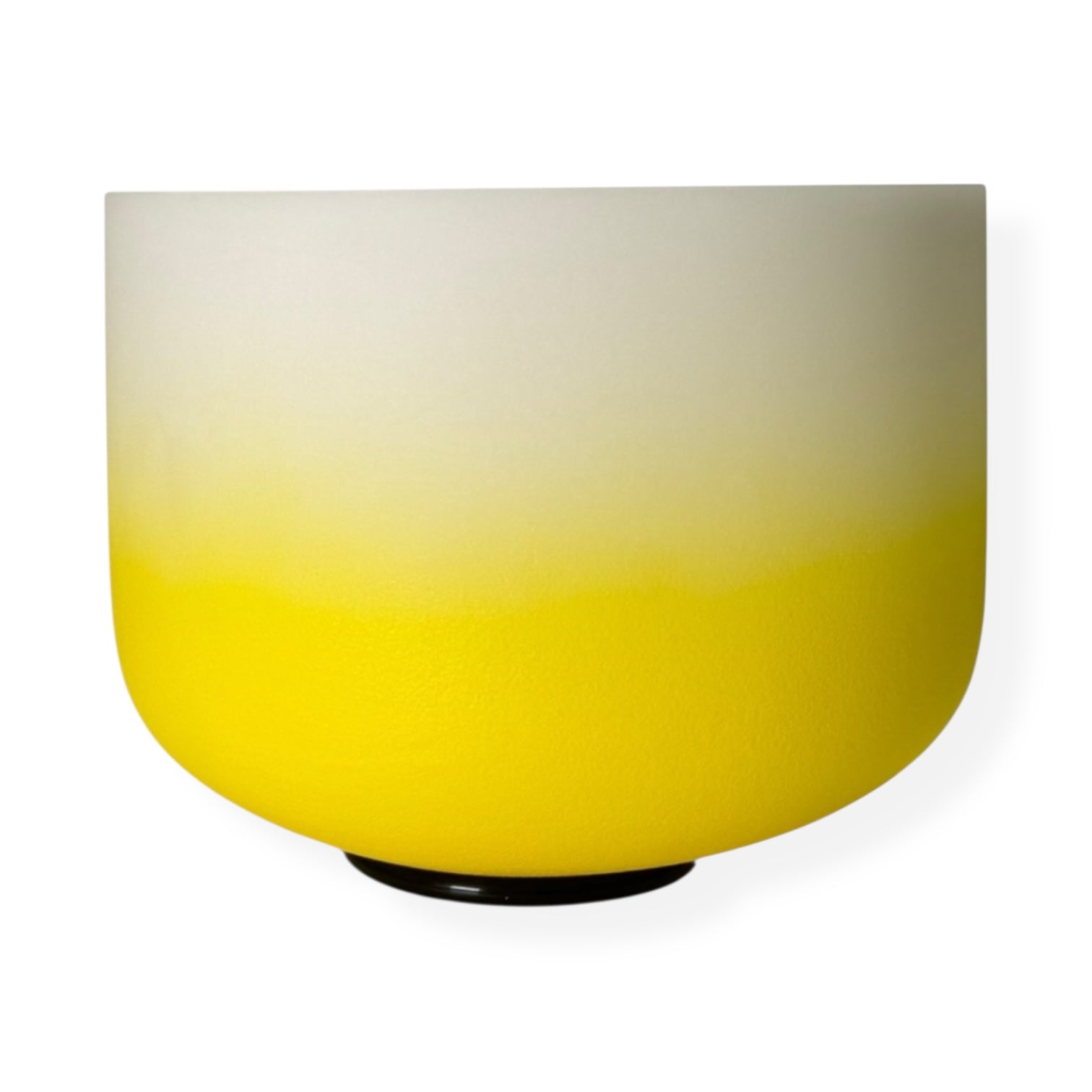 Yellow 10” Crystal Singing Bowl